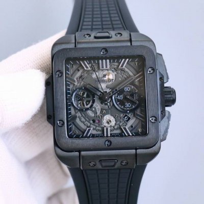 Hublot proudly releases its new core creation, the Square Bang Unico watch. Cra