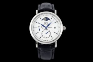 Ai V2 Transparent Case Back New Moon Hand-Wound Watch Iwc Portofino Case 316L St