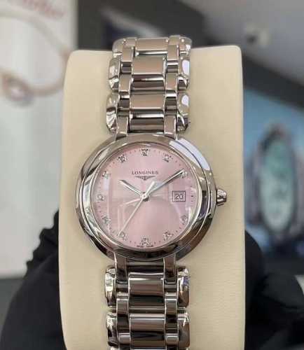 The new Longines Heart Moon series in China, quartz watch, diameter 30 mm, rare