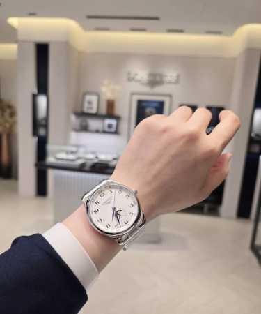 Longines Master Men's True Moon Phase Moon Phase Changes with Time L2.919.4.78.6 - Click Image to Close