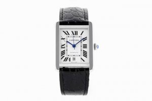 A8Factory Cartier Tank Series Mechanical Steel Case with Strap: Wsta0029, Steel