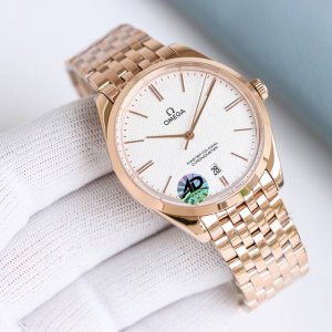 White-Gold All-Gold launches the Omega De Ville Classic Grand Three-Hand Manual