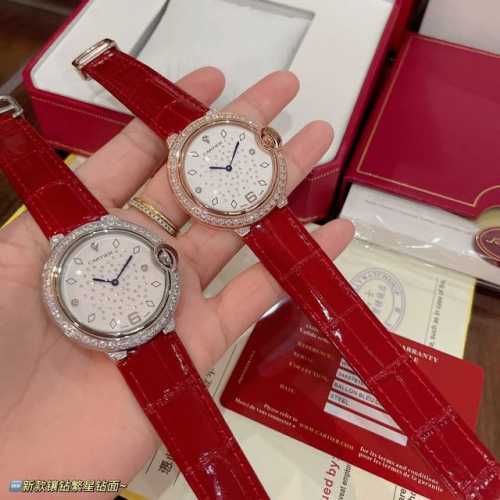 Cartier Blue Balloon New Women's Watch Series! Elegant And Timeless Design, Swis