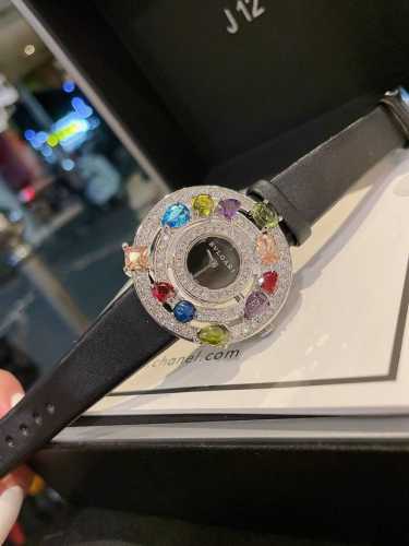 New upgraded version! Bulgari's high-end jewelry collection exquisite watch, the