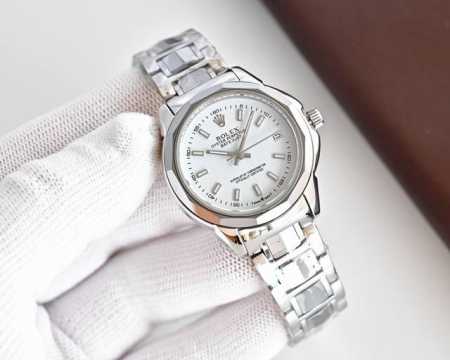 Harmonious and charming, an irresistible luxury design! The dial features a flo - Click Image to Close