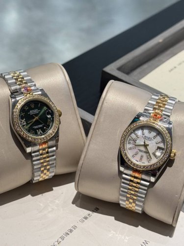 Rolex Datejust Series Classic Women's Solid Steel Band - Original Press Buckle I