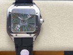 Thb Cartier Santos Hollow Leather Belt Series Parameters Are Synchronized With T