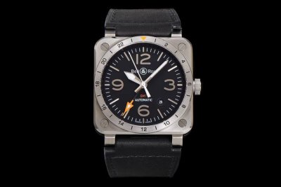 Four-hand Br Bell & Ross Br 03-93 Gmtot5 Movement: Imported automatic winding m