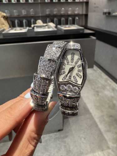 Gold and white, same price Bulgari jewelry watch Brand: Bvlgari Bulgari Series: