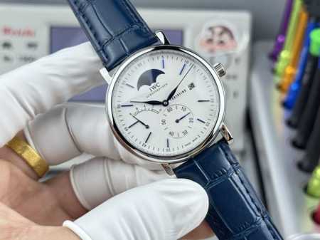 White Gold Iwc's most dazzling star, the Iwc expert in long power reserve moon - Click Image to Close