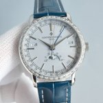 Weeks and months cycle by, minutes and seconds tick by. Vacheron Constantin Trad