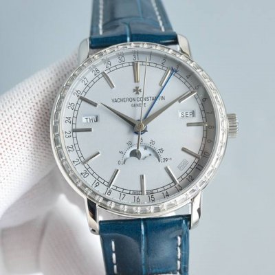 Weeks and months cycle by, minutes and seconds tick by. Vacheron Constantin Trad