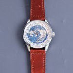 Platinum Jaeger-Lecoultre Geophysical Observatory watch. Case: Crafted from 316