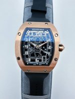 The Richard Mille RM67-01 features an automatic, ultra-thin watch with a refine