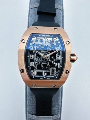 The Richard Mille RM67-01 features an automatic, ultra-thin watch with a refine
