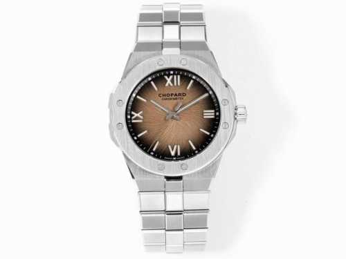 White steel and rose gold 2600 Gh Factory exclusive masterpiece Chopard Alpinee