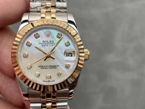 Sk Factory Women's Rolex Single Date 31mm Diameter 31mm Movement Equipped with f