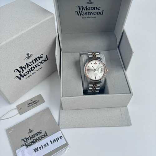 viviennewestwood Watch 37Mm Silver Dial Quartz Movement Female Watch 50 Meter