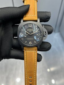 Panerai M 441 44Mm Diameter Full Ceramic Case Equipped With Movement 1 Time Adju