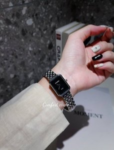 Chanel Lady Vintage Sugar Cube Series Quartz Watch, Starry Sky Diamond Dial, Tim