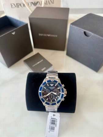 Armani 2025 Solar-Powered Watch Launched Ar11681 features a brand-new 43.5mm lar - Click Image to Close