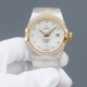 Diamond + 20 gold + 20 Brand: Omega Type: Three-hand synchronous Double Eagle s