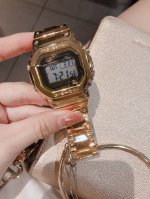 The Same Model As Kimura Takuya, Casio New Arrival Small Square Watch. Steel Ban