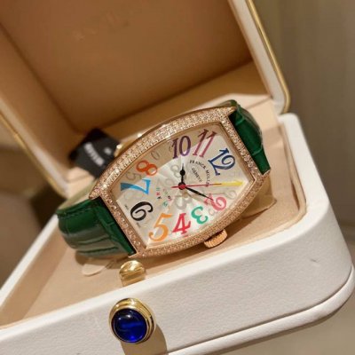 Franck Muller Franck Muller New Face Barrel-Shaped Ladies Quartz Watch Cnc Polis