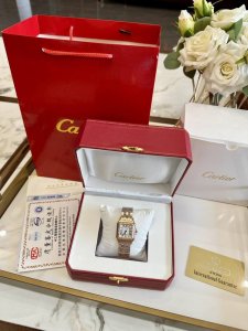 Gold + 20 Diamonds + 20 Upgraded Cartier Cheetah Watches (large and small) took