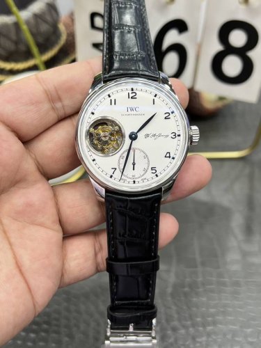 Ys IWC Portuguese Seven Days Series Two-Hand Semi-Tourbillon Series 42mm Equippe