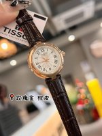 Tissot Little Beauty genuine leather strap Sweet details galore! Sweet Girl toda