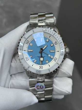 Exclusive real shot Breitling Ceramic Bezel Fully Automatic Mechanical Watch Bre - Click Image to Close