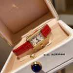White case and gold, 30 diamonds In 2025, Cartier reshapes the classic Tank watc
