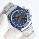Sj's Carbon Fiber Bezel Meteorite Dial 3000 DDD Blue Diamond Bezel DDD White Moi