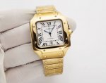 White Steel 20. One Of Cartier's Most Classic Series, Santos Brand: Cartier Sant
