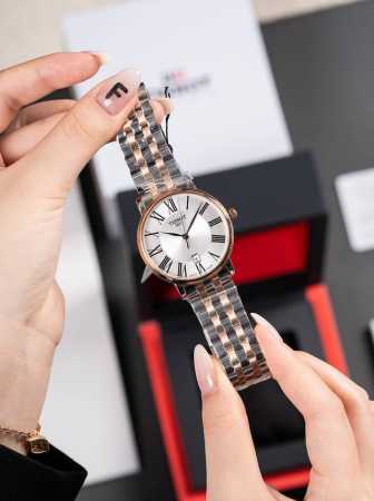 steel strap + 20 original, not a bargain, Tissot T122 latest quartz ultra-thin c - Click Image to Close