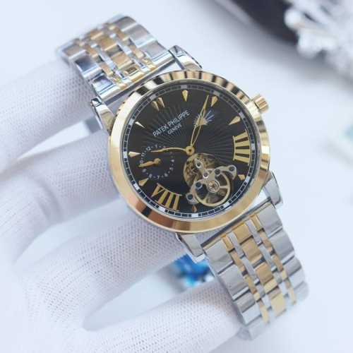 White case with gold case and 20mm steel strap 10 Brand: Patek Philippe Type: Me