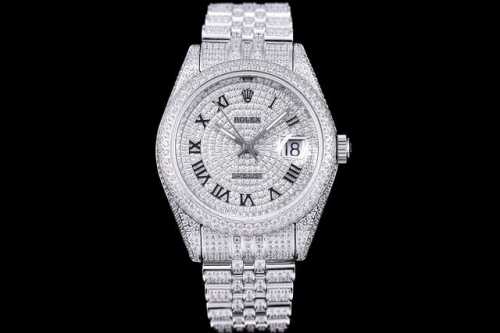 Rolex Full Diamond Luxury Edition with 18K Nanotechnology! Crafted with over 23