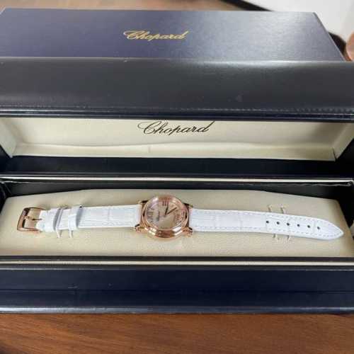 Cool White Moonlight Happy Five Diamonds 30Mm Happy Sport White Mother-of-Pearl