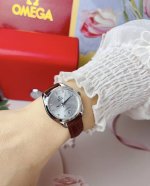 The stylish quartz women's Omega Seamaster Aqua Terra Shades 34mm Master Chrono