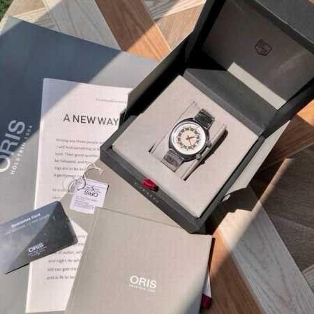 Oris diving sports series mechanical watch, multi-piece stainless steel case, s - Click Image to Close