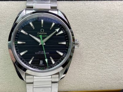 Vs factory produced, Omega Seamaster M "Teak" horizontal pattern dial, Master Ch