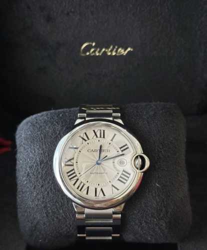 Cartier Blue Balloon W69012Z4 automatic mechanical men's, 42mm watch diameter p