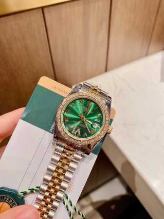 Datejust Series Classic Women's 31mm Solid Core 5-Jewel Steel Strap - Original B - Click Image to Close