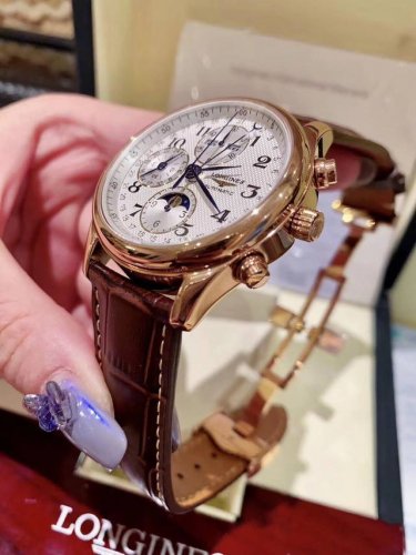 Classic Master 8-Pin Moon Phase Top Mechanical Function, Moon Phase Is Exactly T