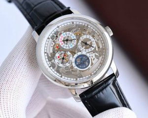 Vacheron Constantin White Gold Heritage Series Perpetual Calendar Watch.Model: 4