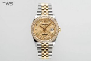 Tws Factory Rolex Datejust 36mm case and strap are made of 904 steel with sapphi Tws Factory Rolex Datejust 36mm case and strap are made of 904 steel with sapphi