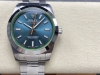 C+ Rolex Milgauss series with green crystal lightning bolt, three codes matching