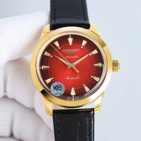 2025 Platinum Longines Conquest Three-Hand Watch, a new masterpiece from the Af - Click Image to Close