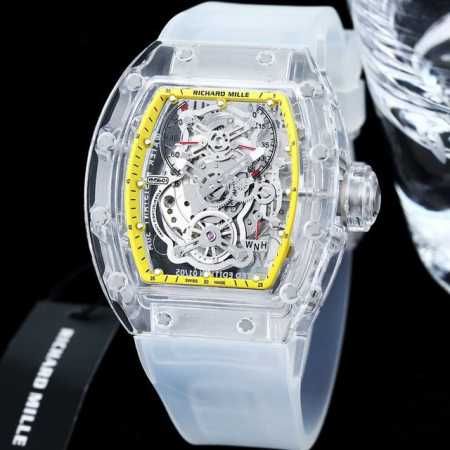 Richard Mille RM56-01 with a transparent glass case. Its bold and distinctive de - Click Image to Close